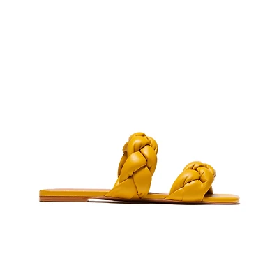 Norine Mustard leather