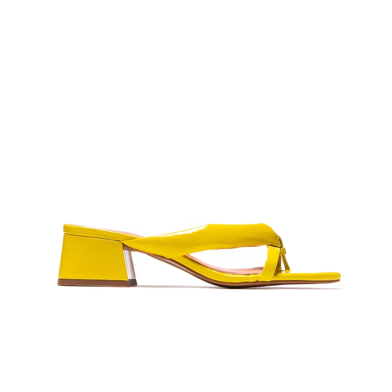 Collins Yellow Leather