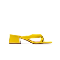 Collins Yellow Leather