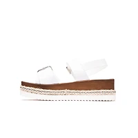 Amalfie White Leather
