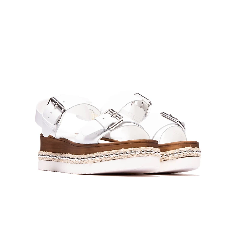 Amalfie White Leather