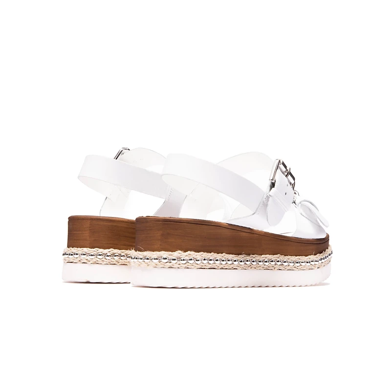 Amalfie White Leather