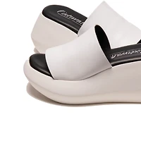 Dayo White Leather