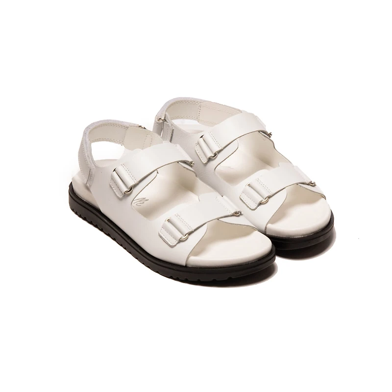 Corsica White Leather
