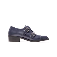 Bailey Navy Leather