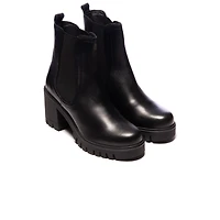 Jasper Black Leather