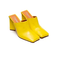 Loutro Yellow Leather