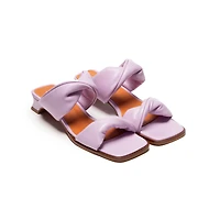 Delos Lilac Leather