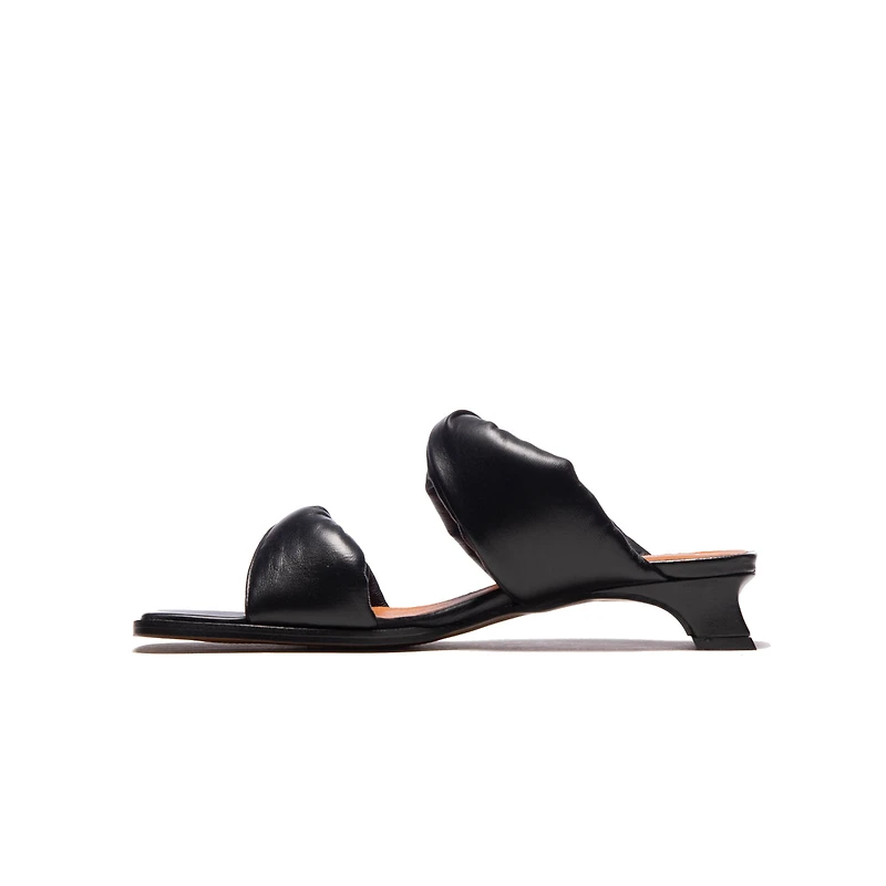 Delos Black Leather