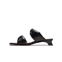 Delos Black Leather