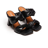 Halki Black Leather