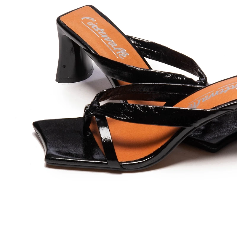 Rivera Black Leather