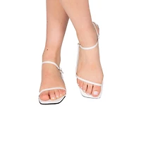 Fynn White Leather