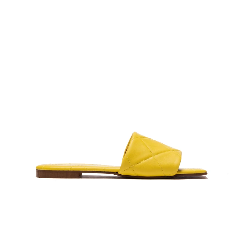 Bara Yellow Leather