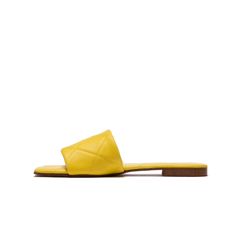 Bara Yellow Leather