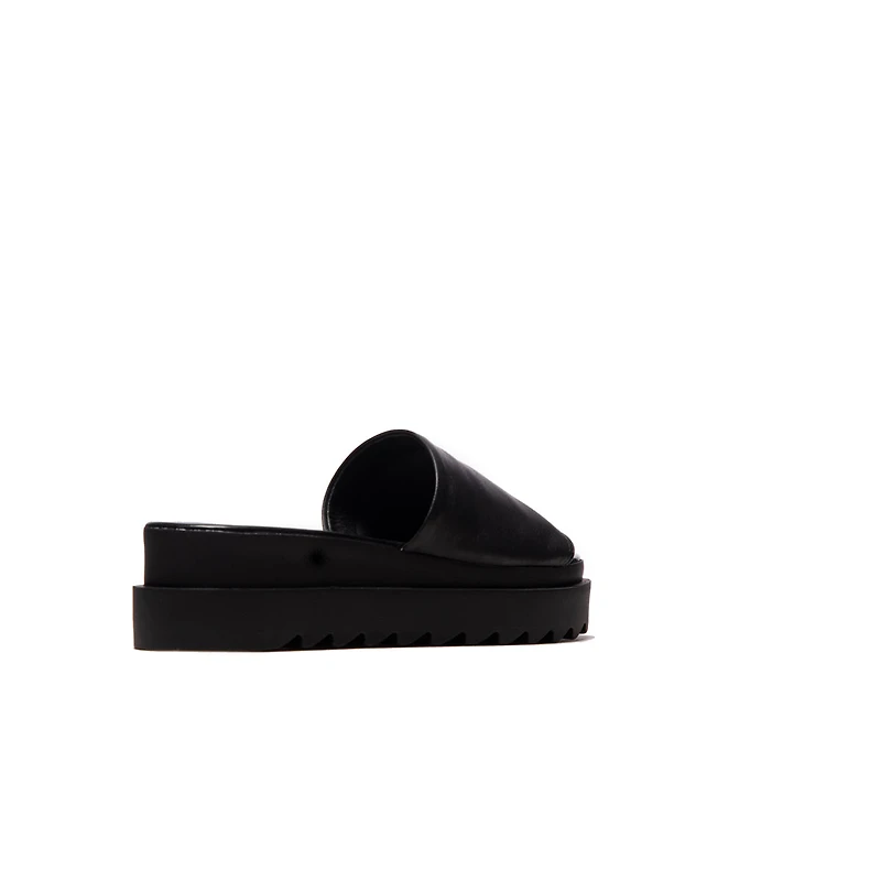 Carmi Black Leather