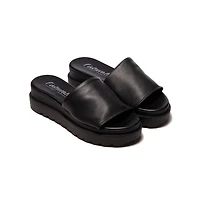 Carmi Black Leather