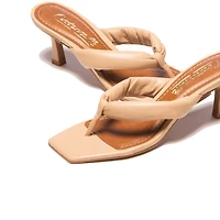 Gardenia Almond Leather