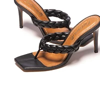 Nerine Black Leather