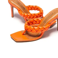 Nerine Orange Leather