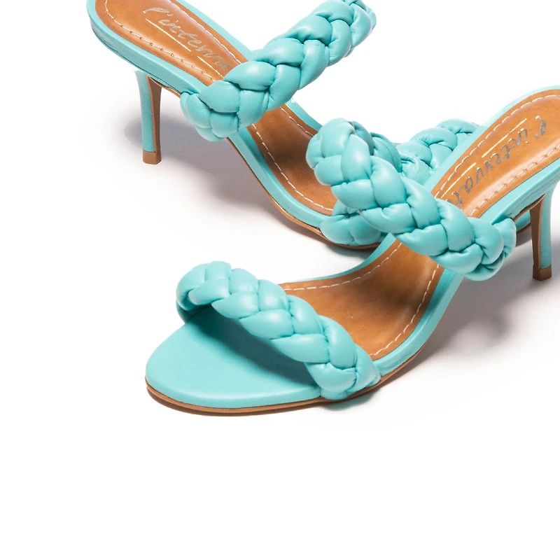 Nigella Turquoise Leather