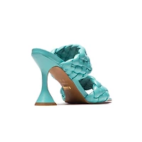 Mimosa Turquoise Leather