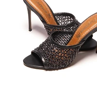 Hickory Black Leather