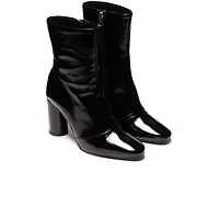 Hobart Black Leather