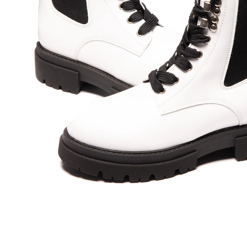 Jarry White Leather