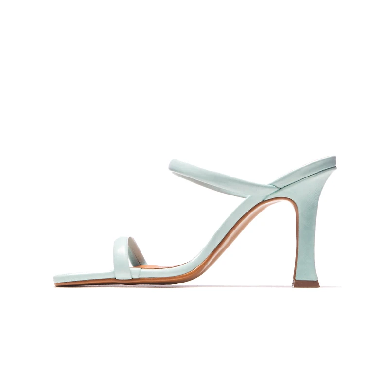 Amaretto Light Blue Leather