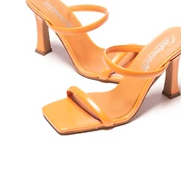 Amaretto Orange Leather