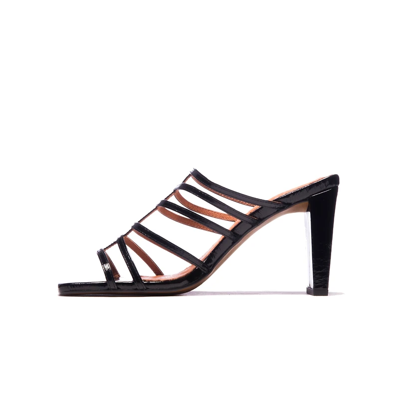 Souad Black Leather