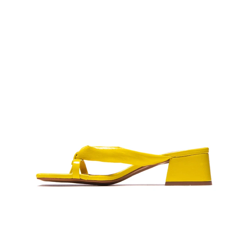 Collins Yellow Leather