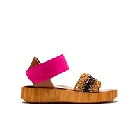 Flit Fuschia Multi Suede
