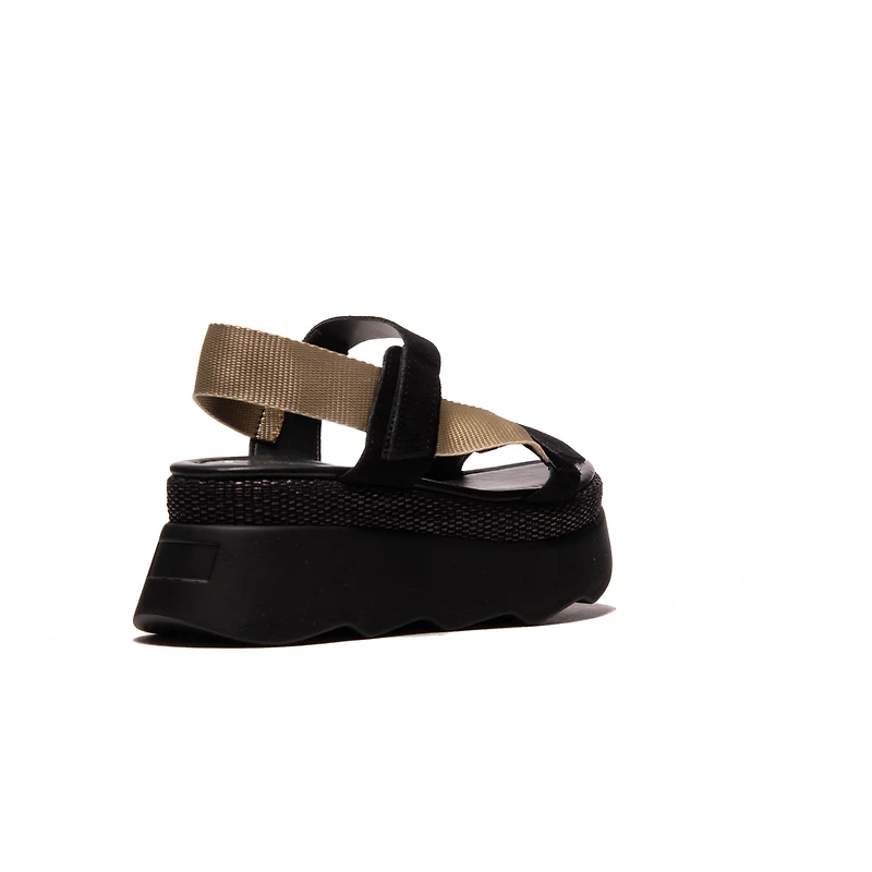 Petal Black Leather