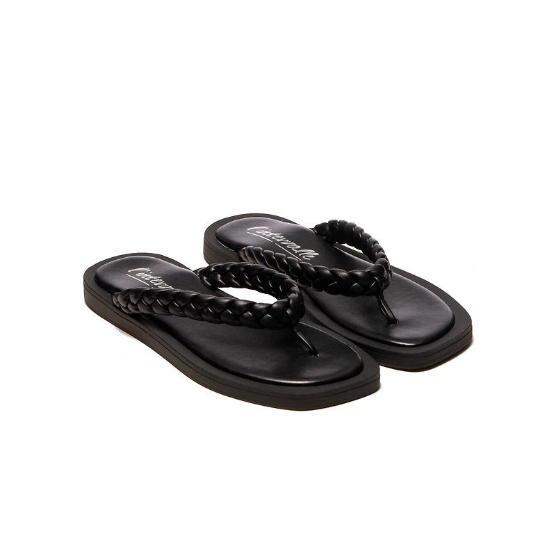 Lugo Black Leather