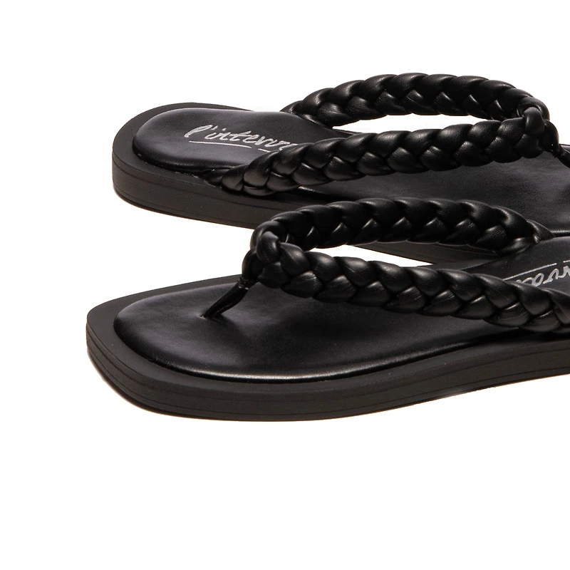 Lugo Black Leather