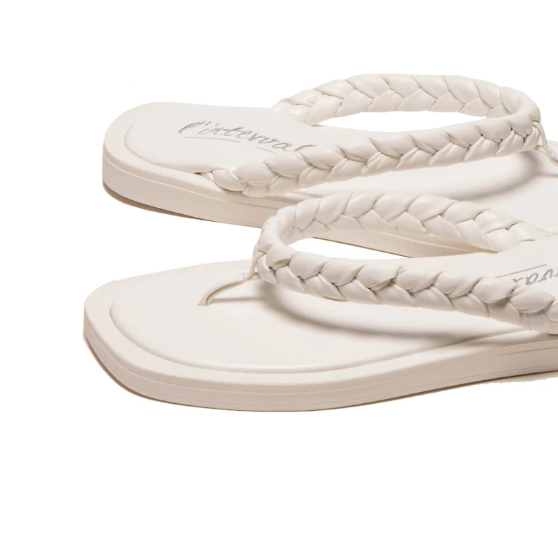 Lugo White Leather
