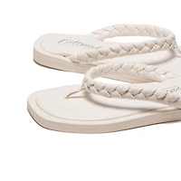 Lugo White Leather