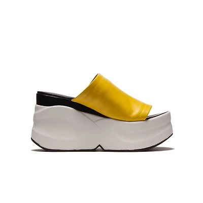 Cricket Yellow Leather