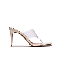 Buzios White Leather/Vinyl