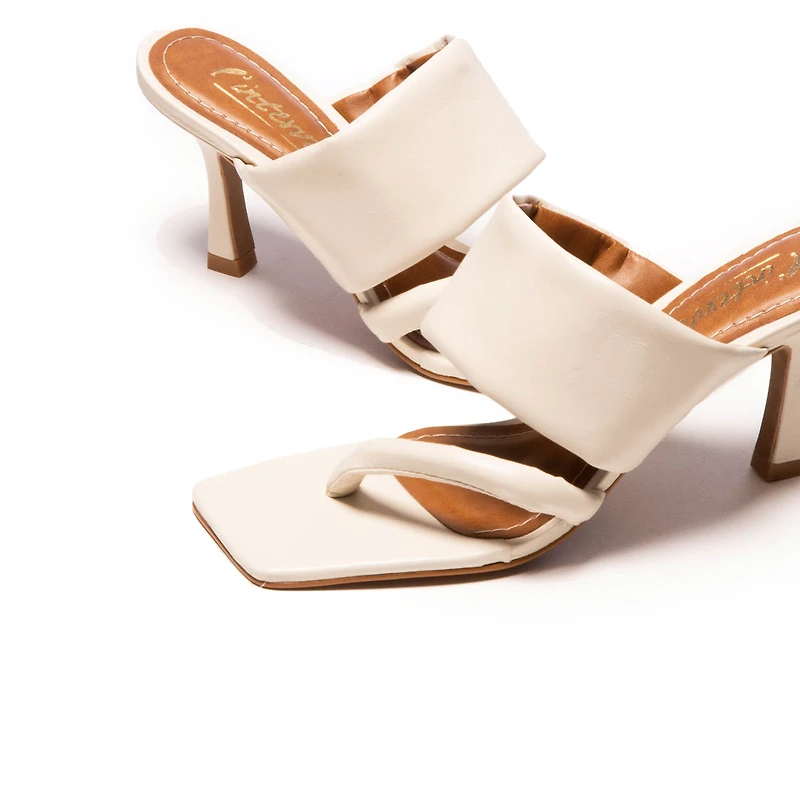 Jet Off White Leather