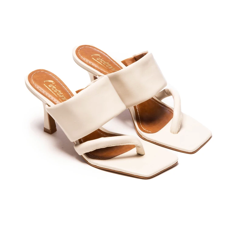 Jet Off White Leather