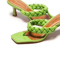 Saxony Green Leather