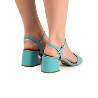 Anise Turquoise Leather