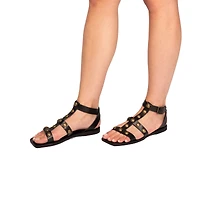 Shena Black Leather