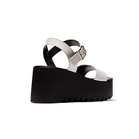 Emmie White Leather