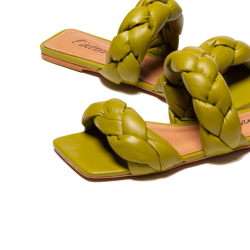 Norine Green Leather