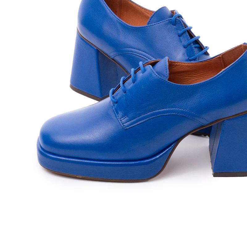 Sevres Blue Leather