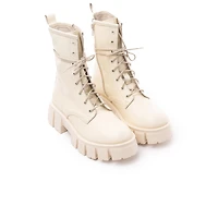 Shanghai Beige Leather